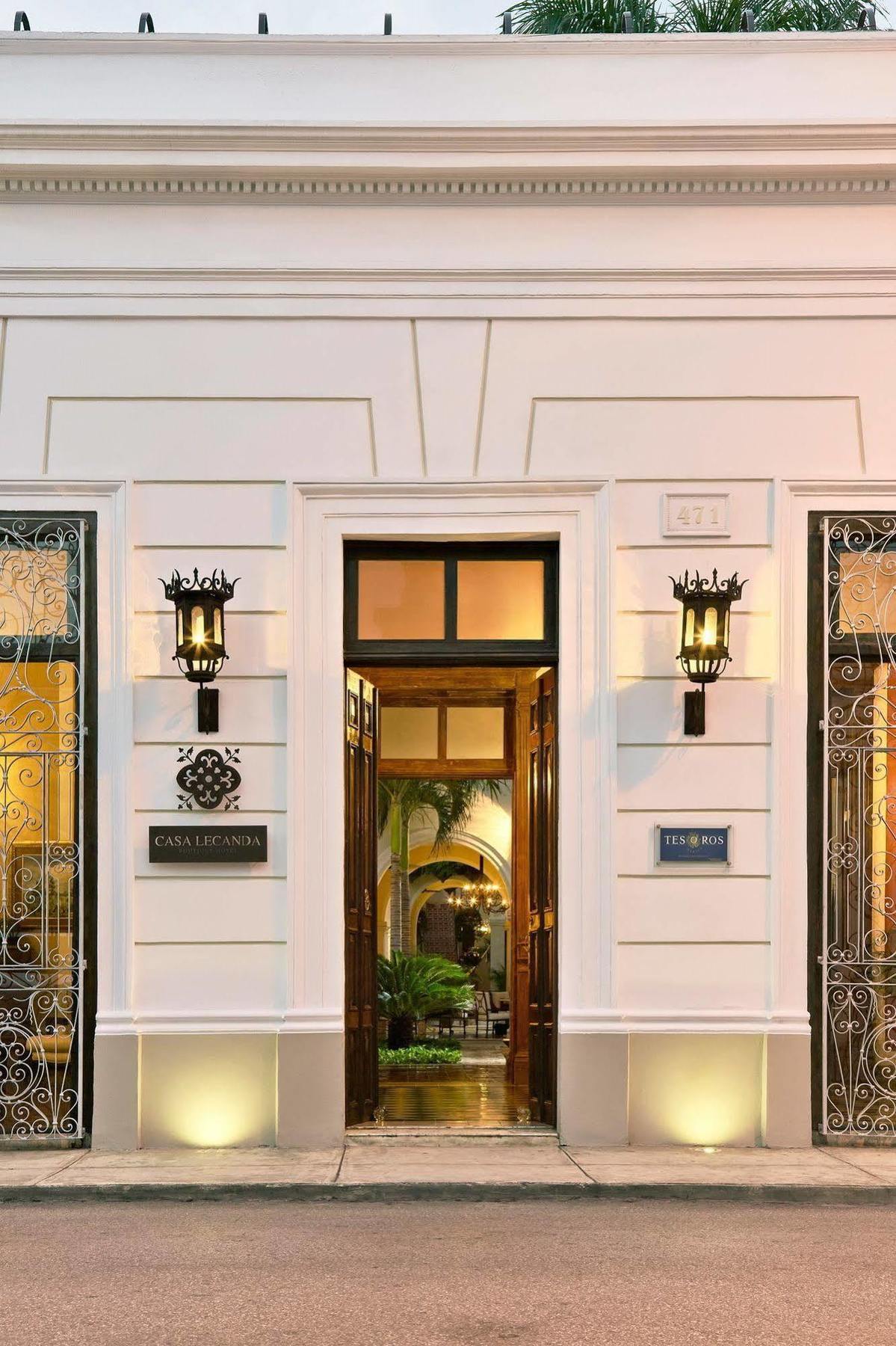 Casa Lecanda Boutique Hotel Mérida Exterior foto